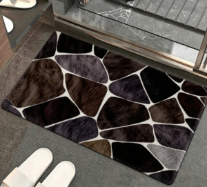 DYWAN ŁAZIENKOWY MATA SZYBKOSCHNĄCA CHODNIK ATYPOŚLIZGOWY DUŻY XXXL 80X50