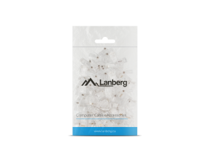  WTYK SIECIOWY RJ45 (8P8C) LANBERG KAT.5E UTP (100 SZT) DO LINKI I DO DRUTU