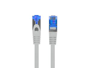 PATCHCORD KAT.6A S/FTP LSZH CCA 0.25M SZARY FLUKE PASSED LANBERG