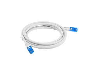  PATCHCORD KAT.6A S/FTP LSZH CCA 1M SZARY FLUKE PASSED LANBERG
