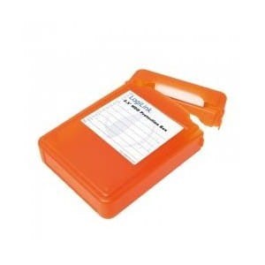 Pudełko ochronne na HDD LogiLink UA0133 3,5" pomarańczowe